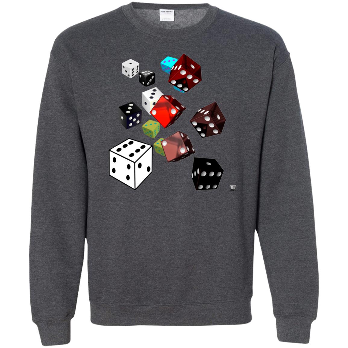 roll of the dice - Men's Crew Neck Sweatshirt