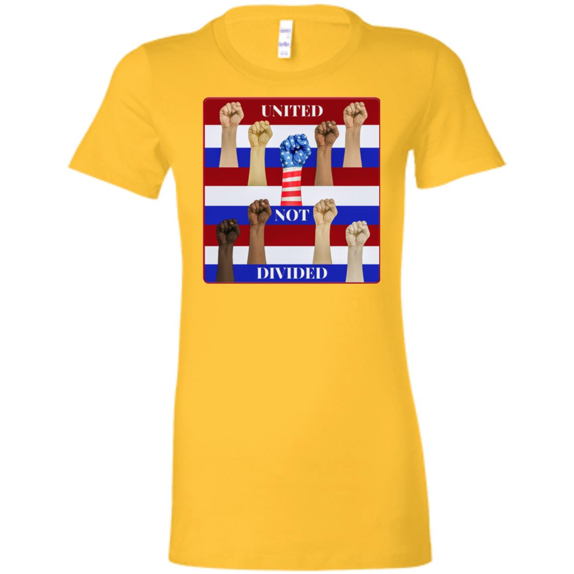 united not divided - Women's Fitted T-Shirt