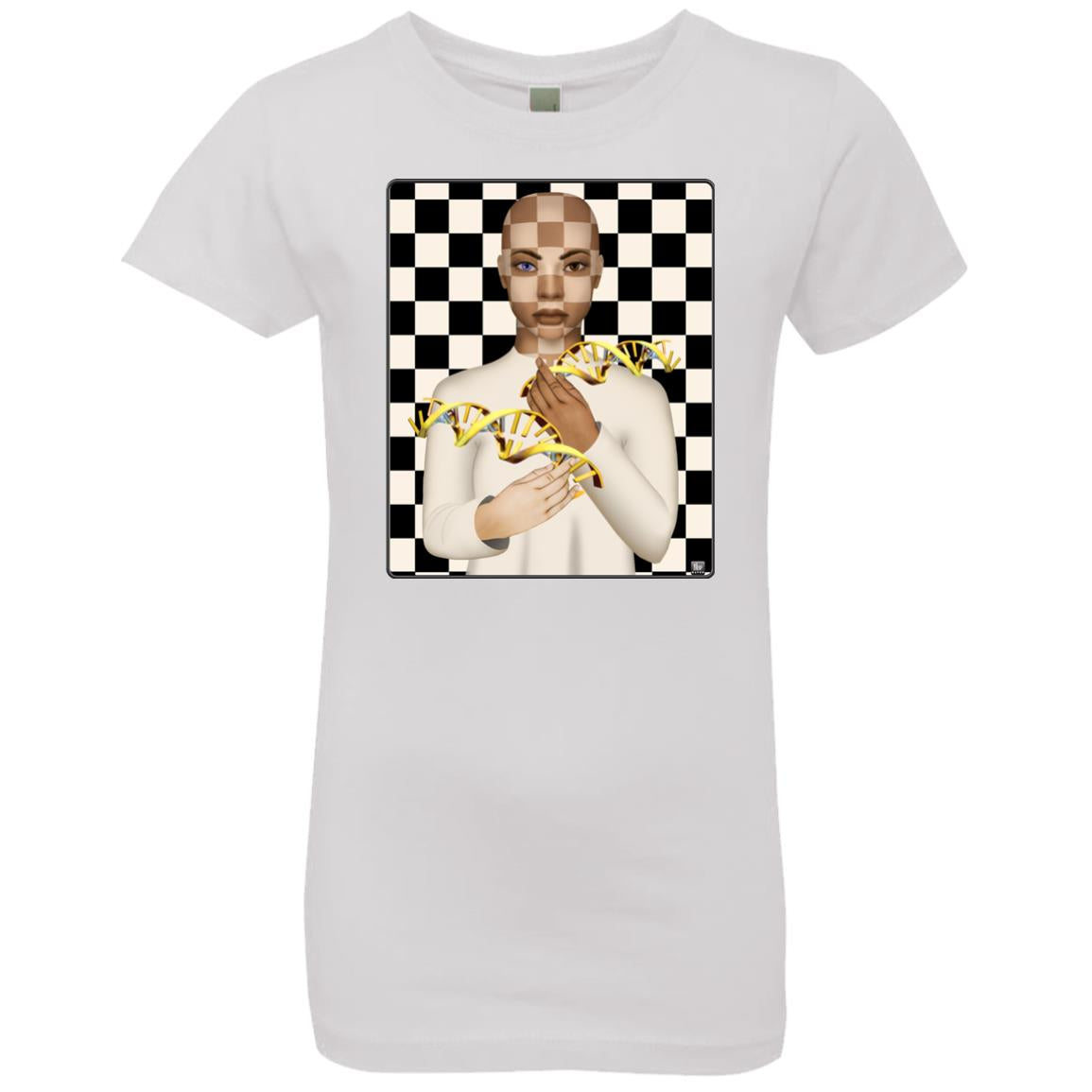 IT'S ONLY DNA - Girl's Premium Cotton T-Shirt