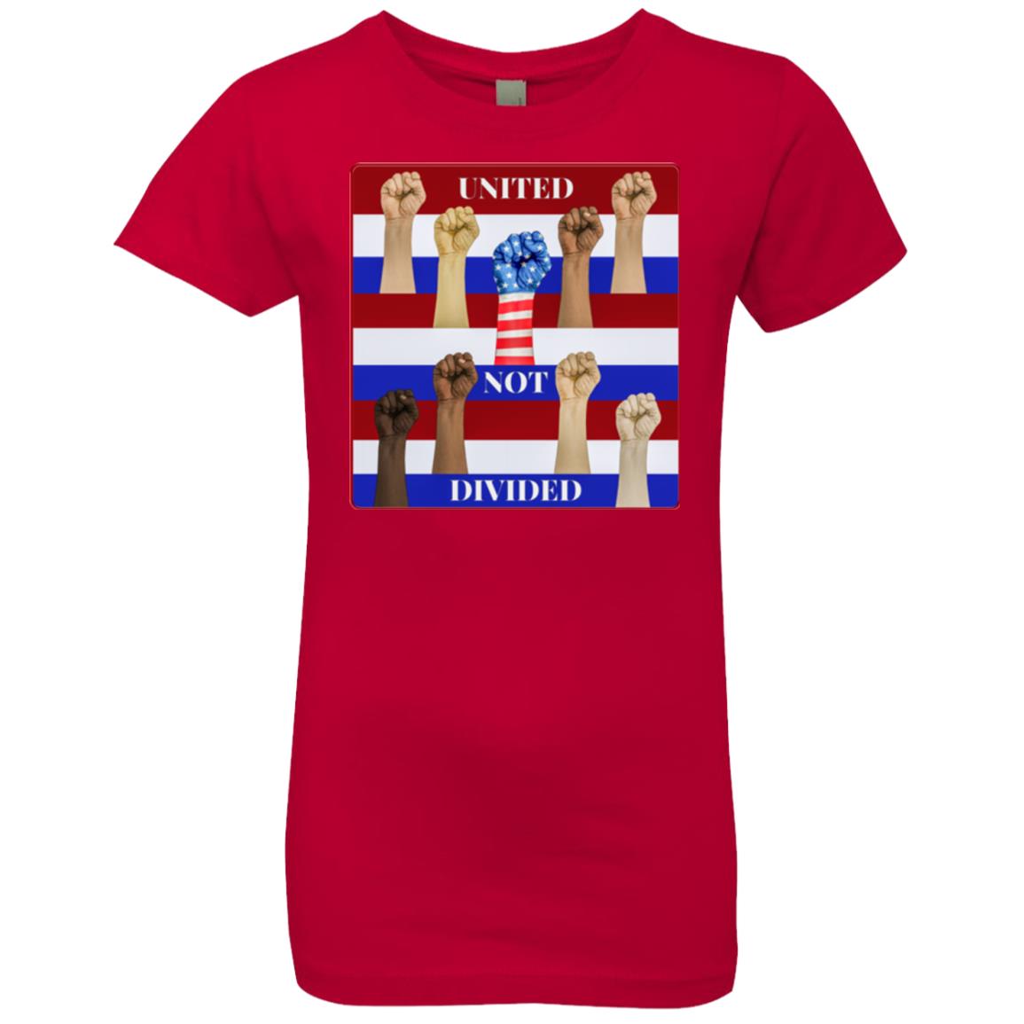 united not divided - Girl's Premium Cotton T-Shirt