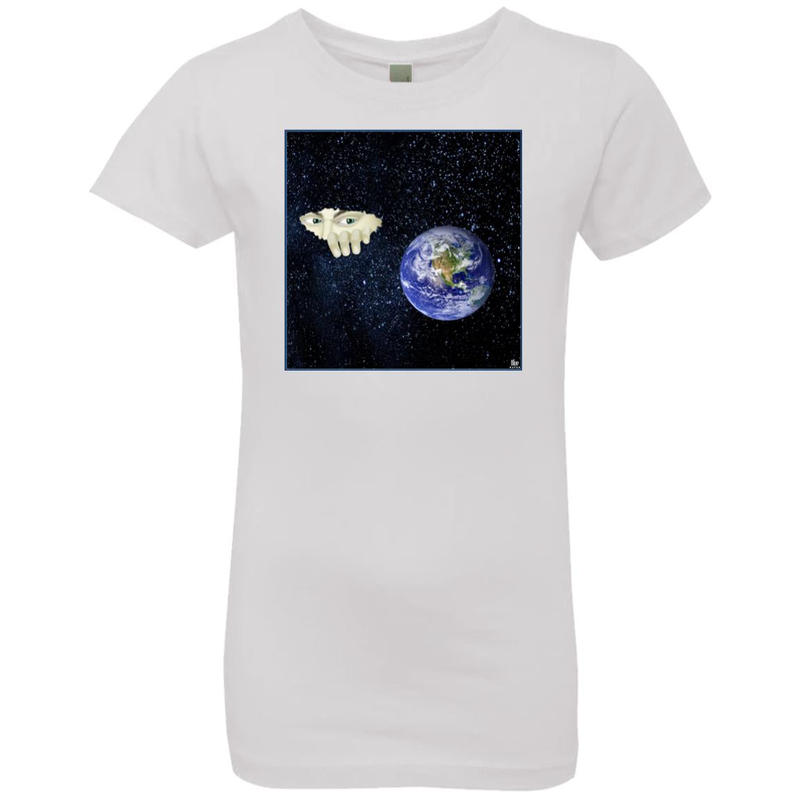 SOMEWHERE OUT THERE - Girl's Premium Cotton T-Shirt