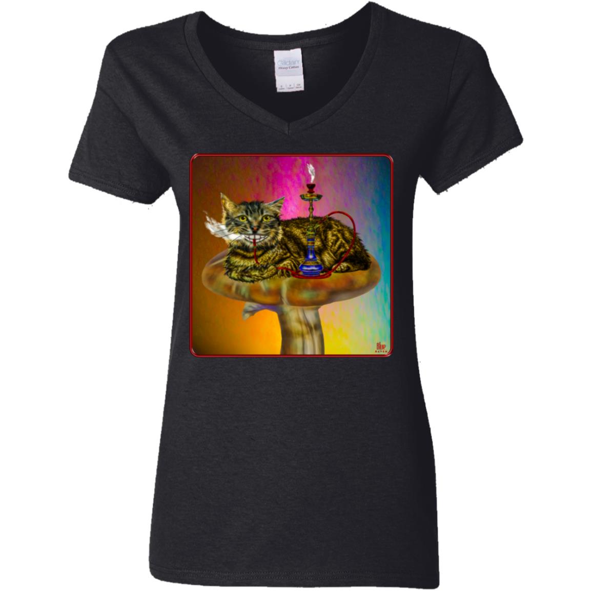 Magic Mushroom - Women's V-Neck T Shirt