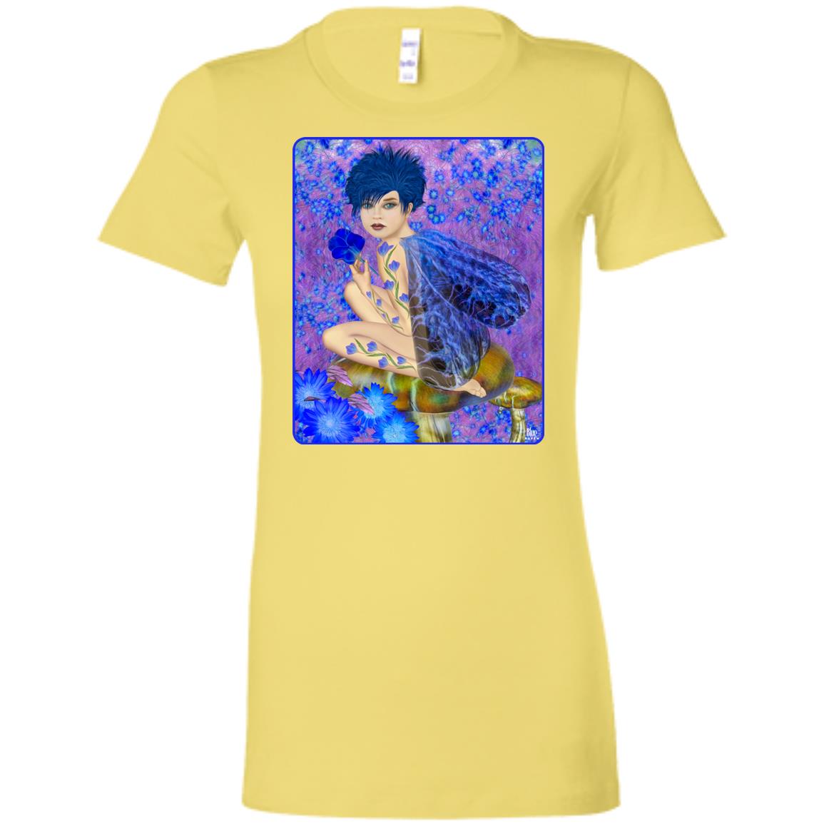 Blue Fairy - Women's Fitted T-Shirt
