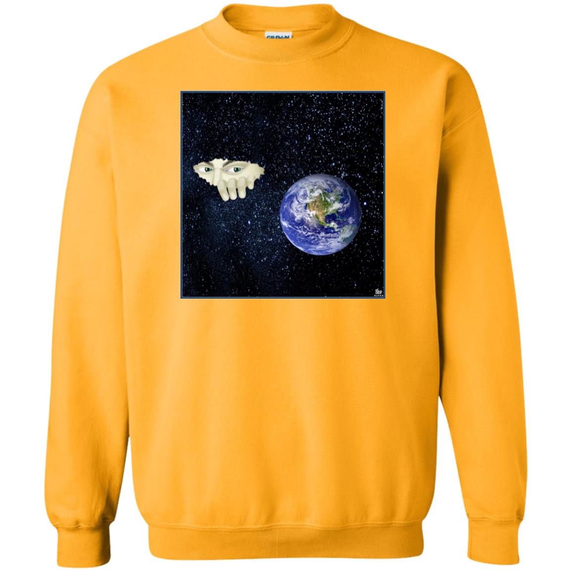 SOMEWHERE OUT THERE - Men's Crew Neck Sweatshirt