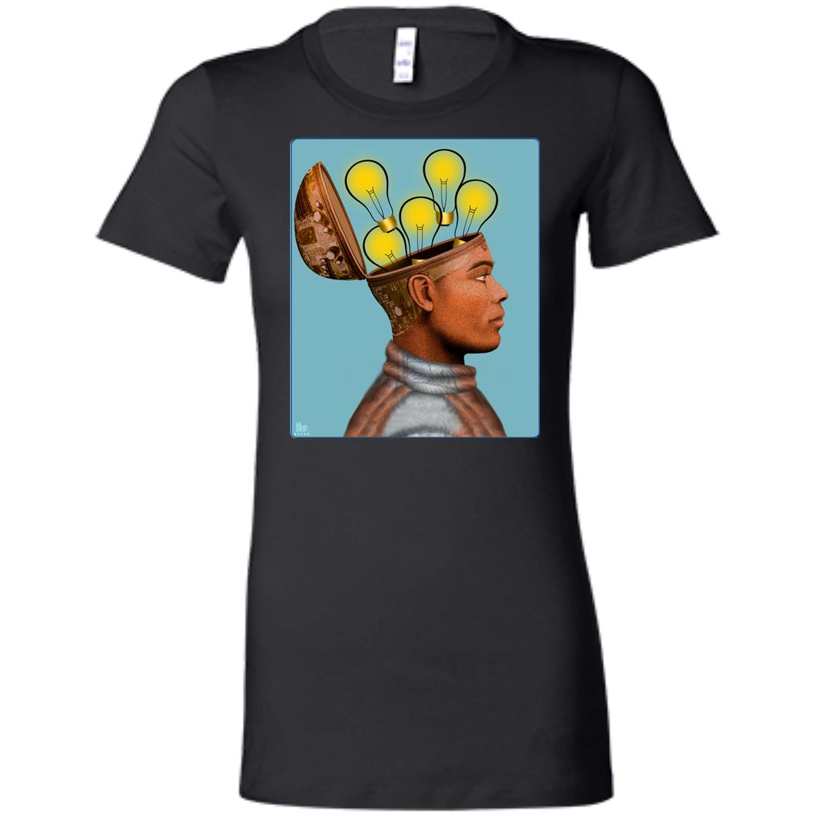 Future Humans - Women's Fitted T-Shirt