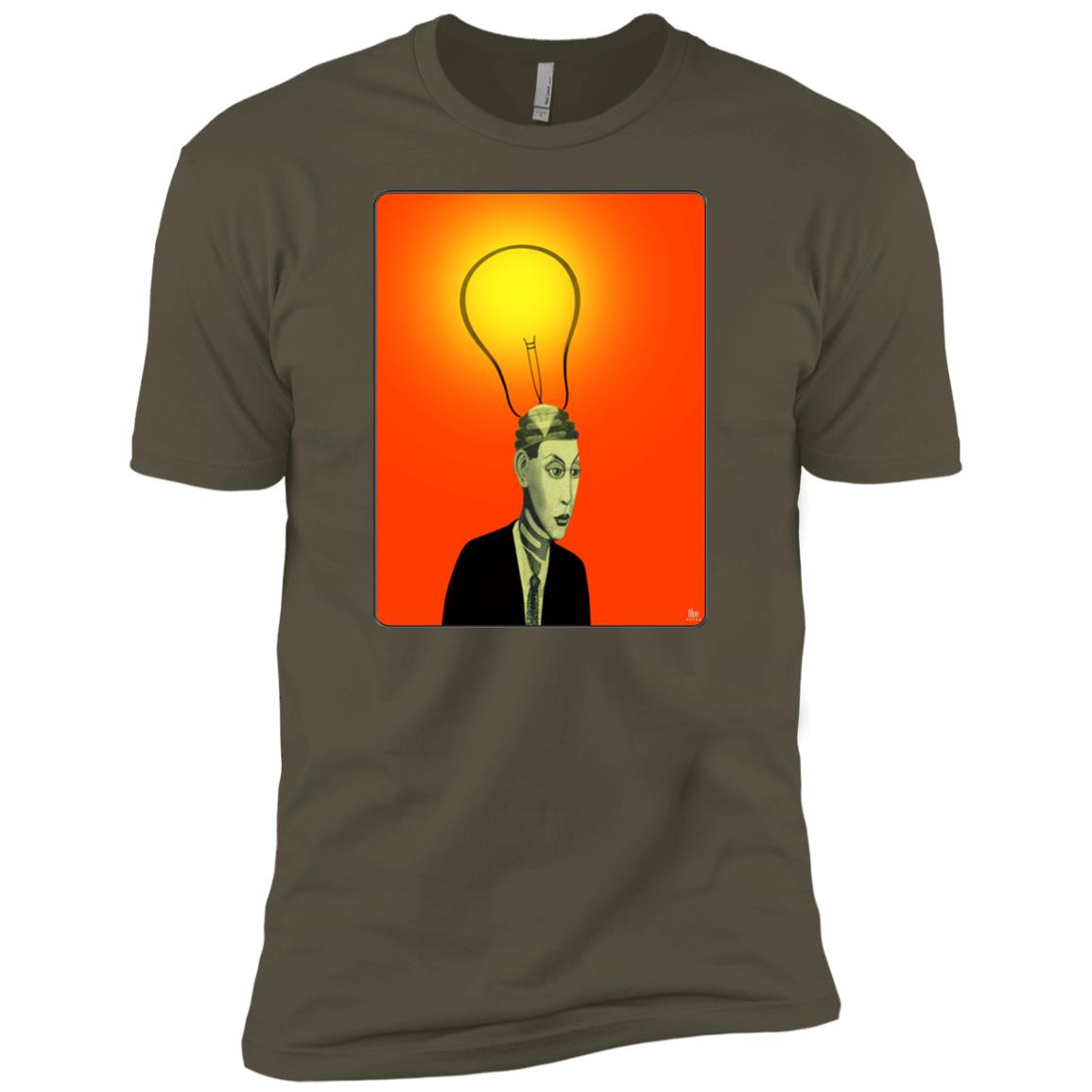 BRIGHT IDEA - Men's Premium Fitted T-Shirt