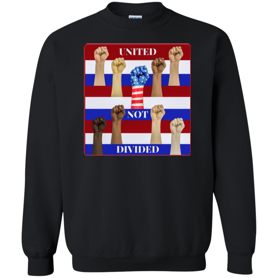 united not divided - Men's Crew Neck Sweatshirt