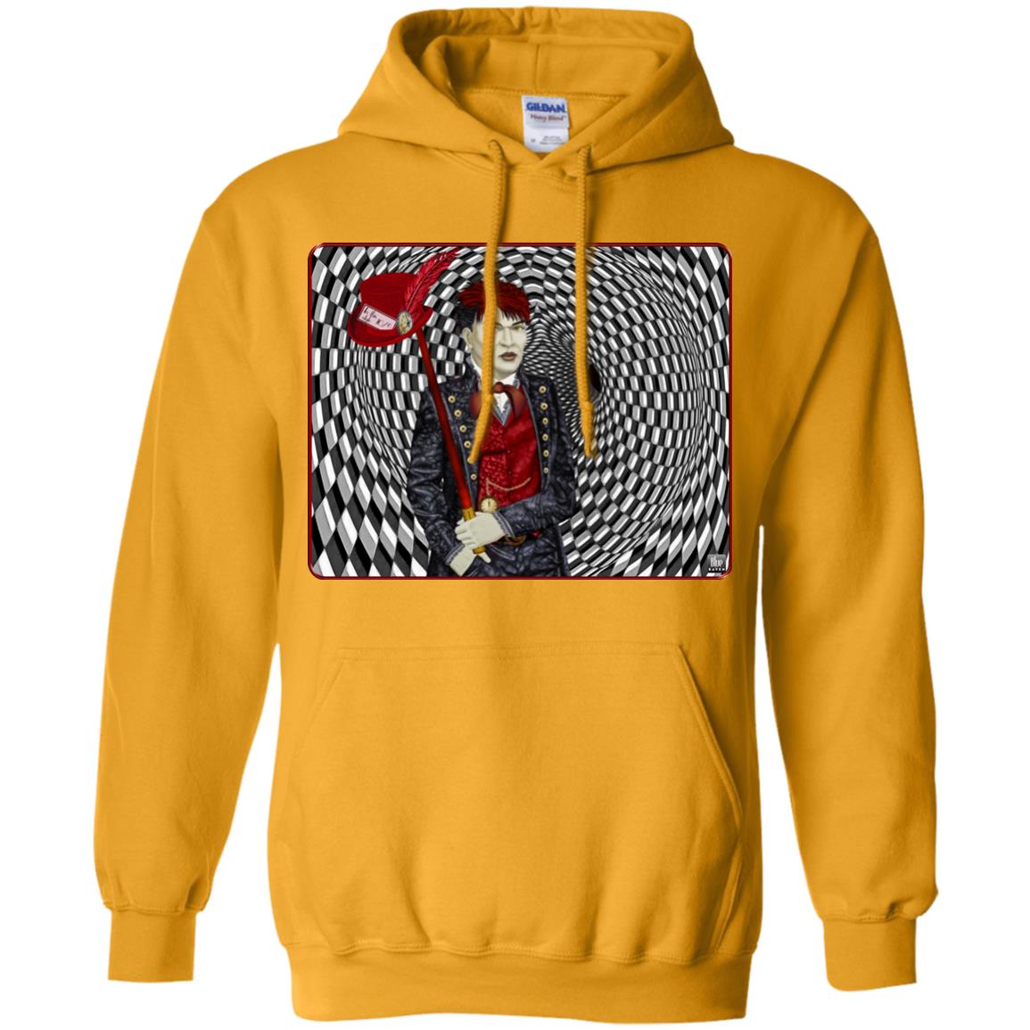 portrait of a mad hatter - Adult Hoodie