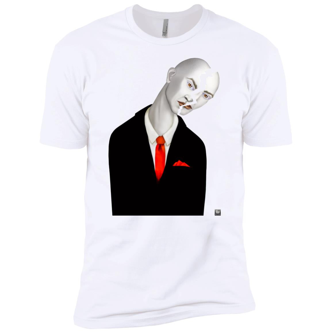 CRACKED UP - Men's Premium Fitted T-Shirt