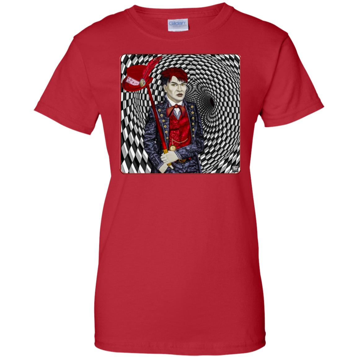 PORTRAIT OF A MAD HATTER - Women's Relaxed Fit T-Shirt