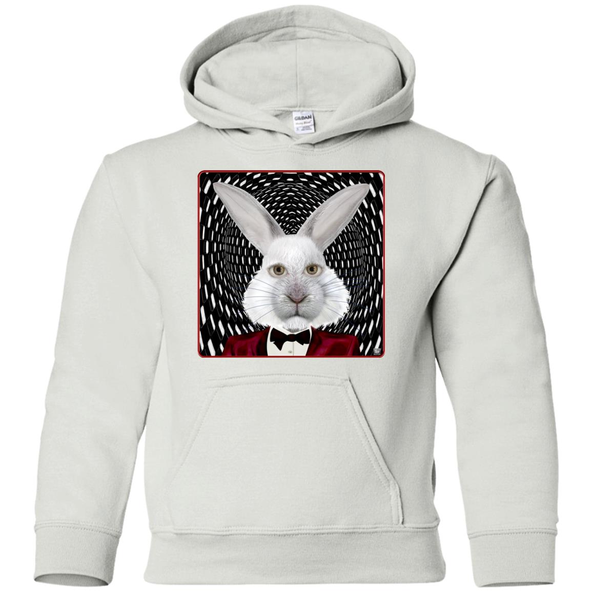 the white rabbit - Youth Hoodie