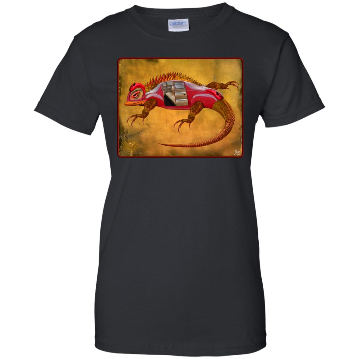 Uber Lizard - red - Women's Relaxed Fit T-Shirt