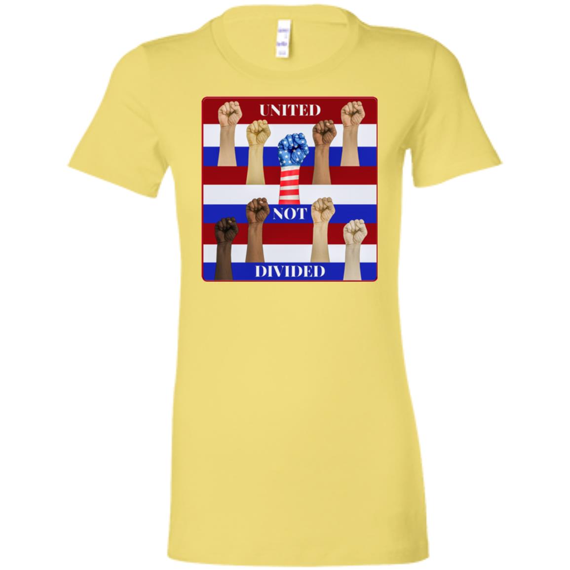 united not divided - Women's Fitted T-Shirt