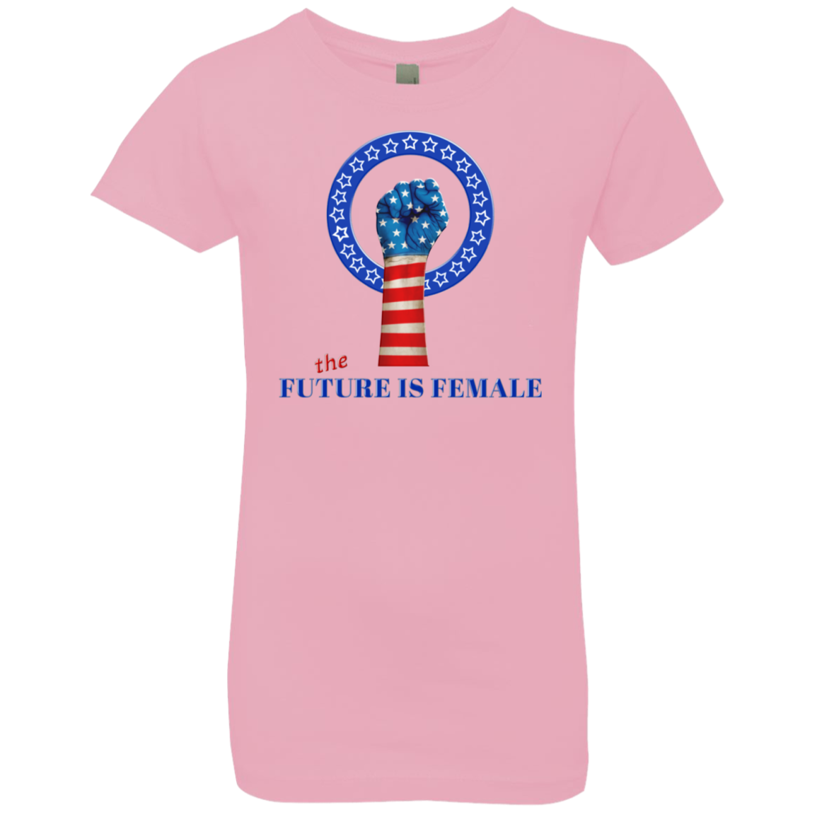 The Future Is Female - Girl's Premium Cotton T-Shirt