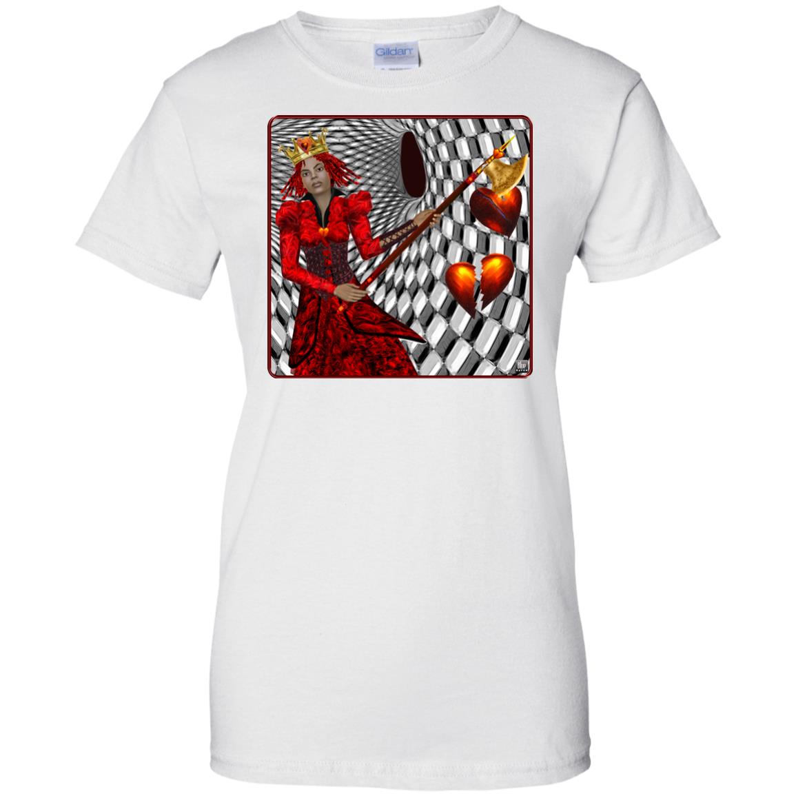 portrait of the queen of hearts - Women's Relaxed Fit T-Shirt