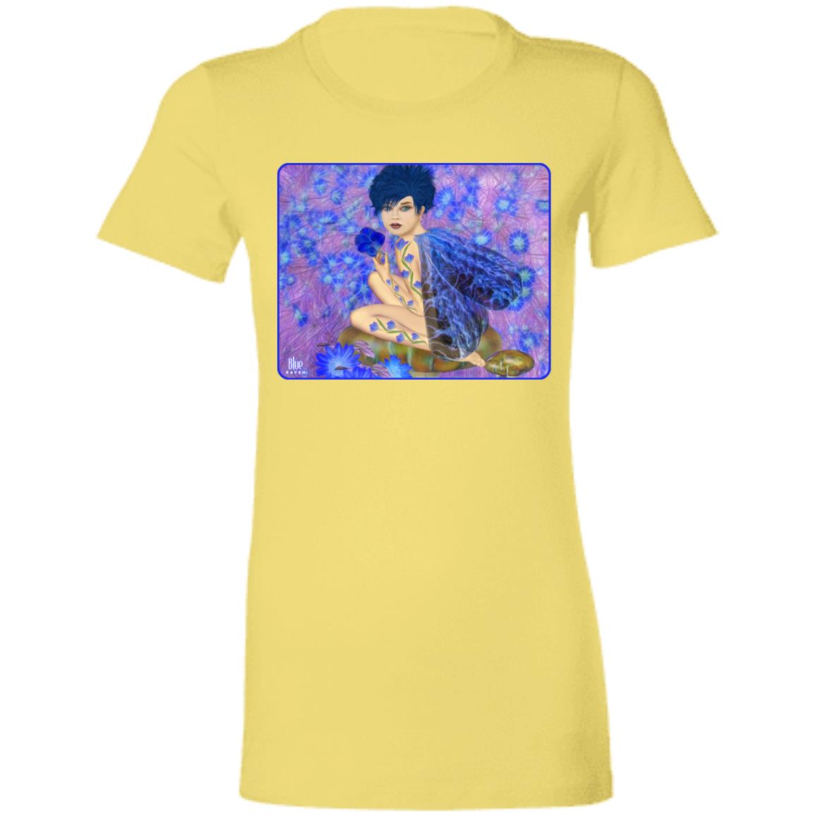 Blue Fairy -Women's Fitted T-Shirt