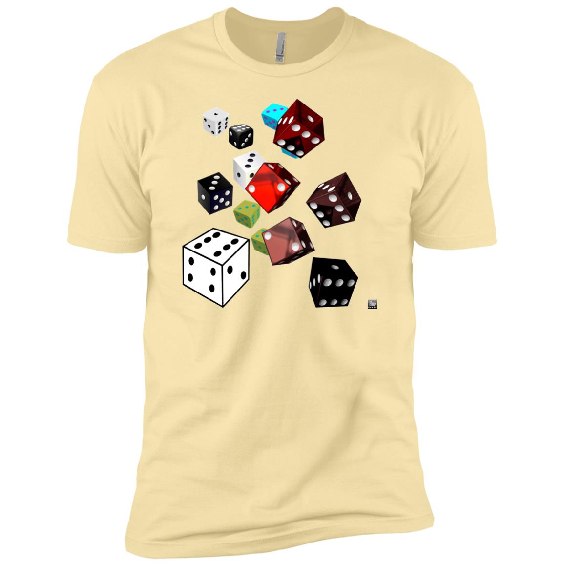 roll of the dice - Men's Premium Fitted T-Shirt