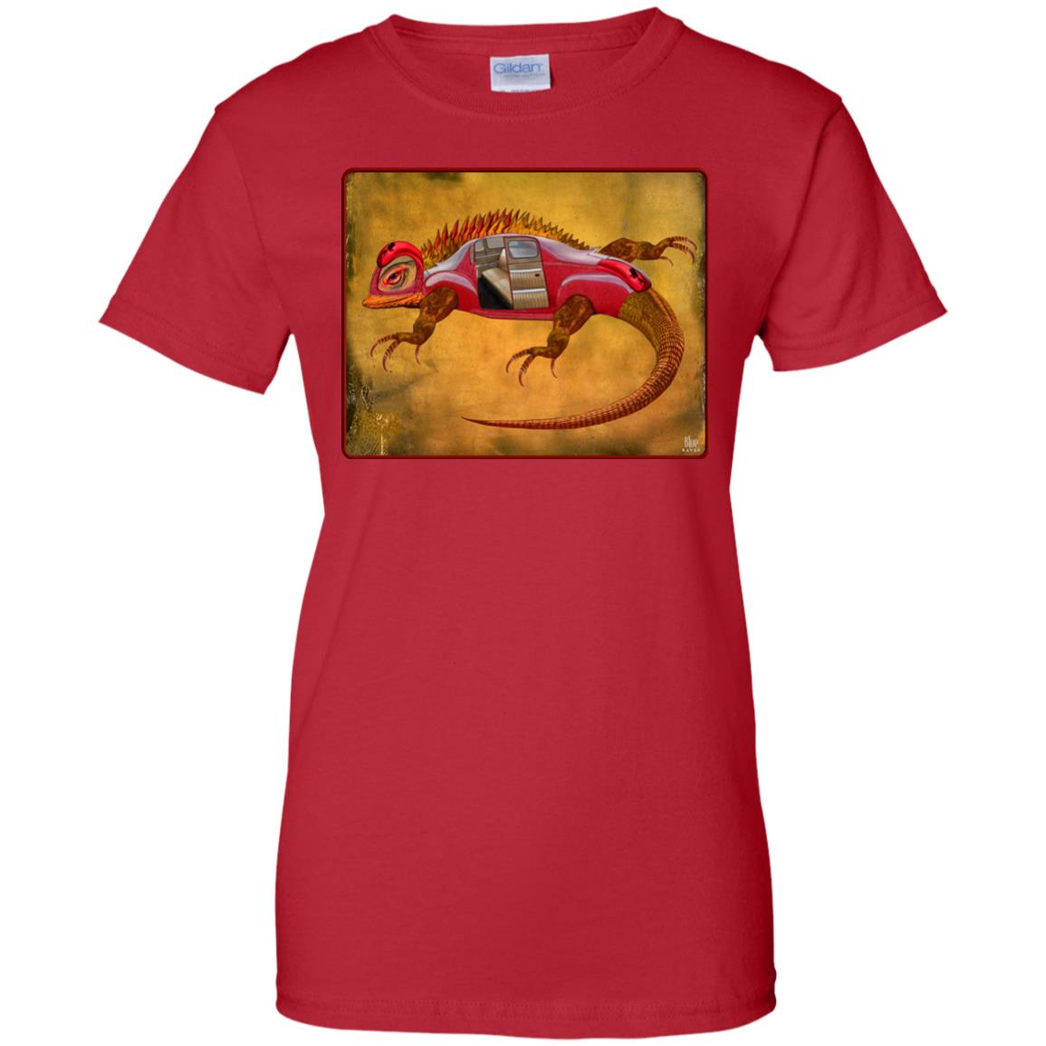Uber Lizard - red - Women's Relaxed Fit T-Shirt