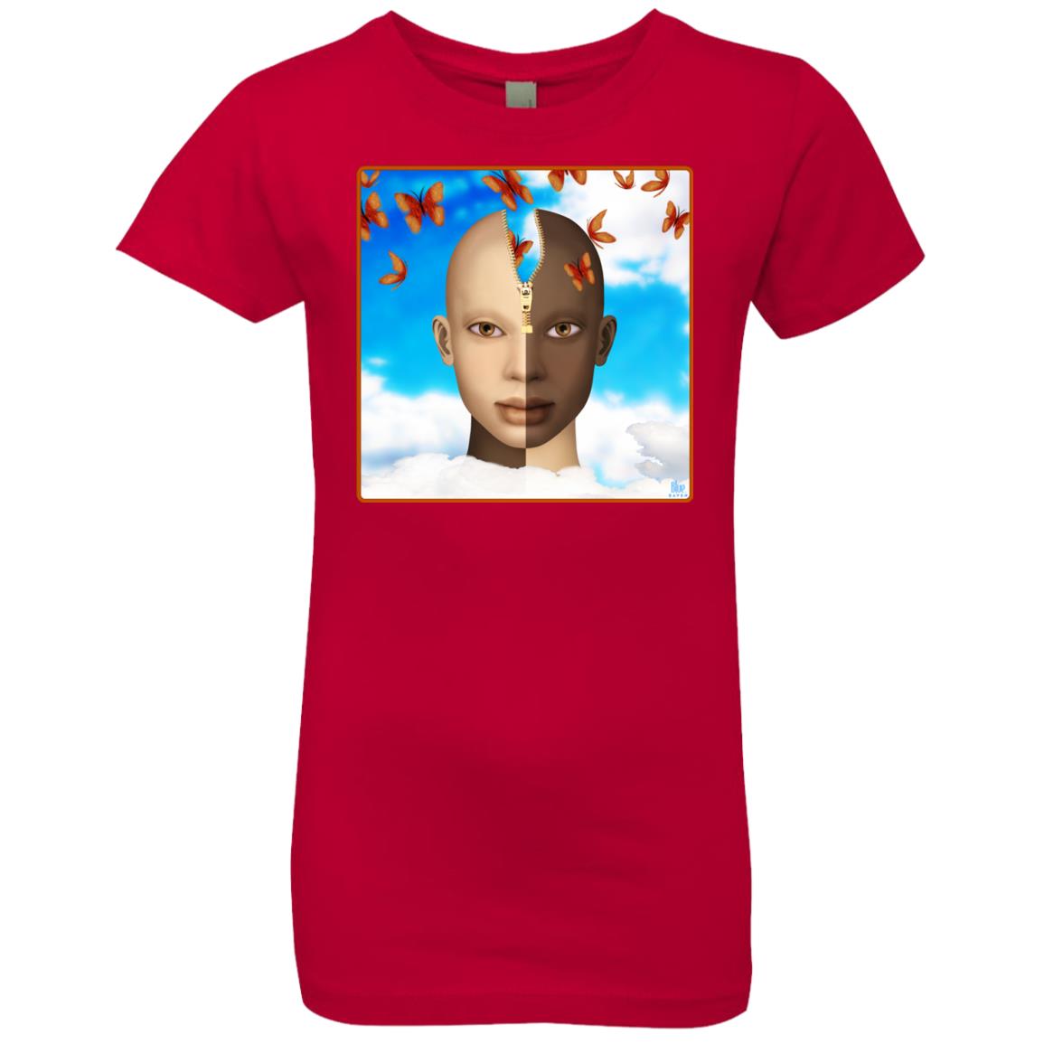color of our thoughts - Girl's Premium Cotton T-Shirt