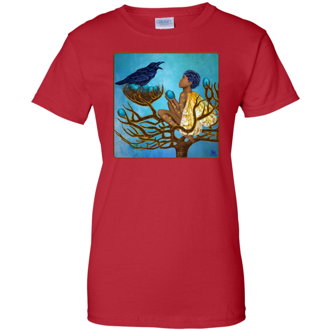 The blue raven's friend - Women's Relaxed Fit T-Shirt