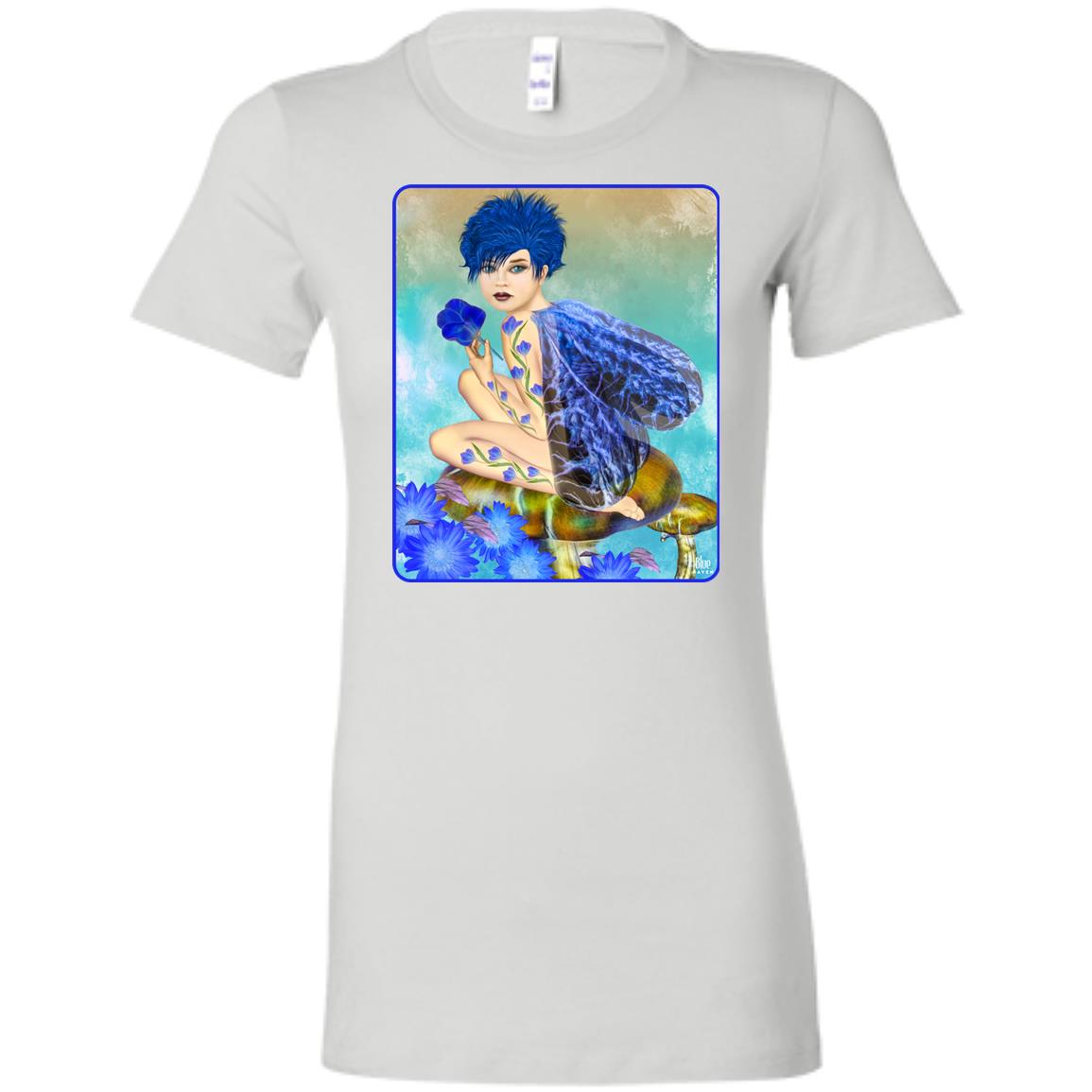 Blue Fairy 2 - Women's Fitted T-Shirt