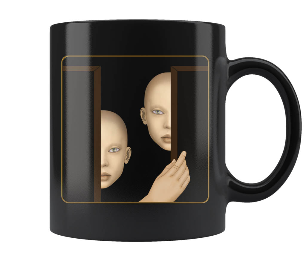 The Watchers - 11 oz black mug