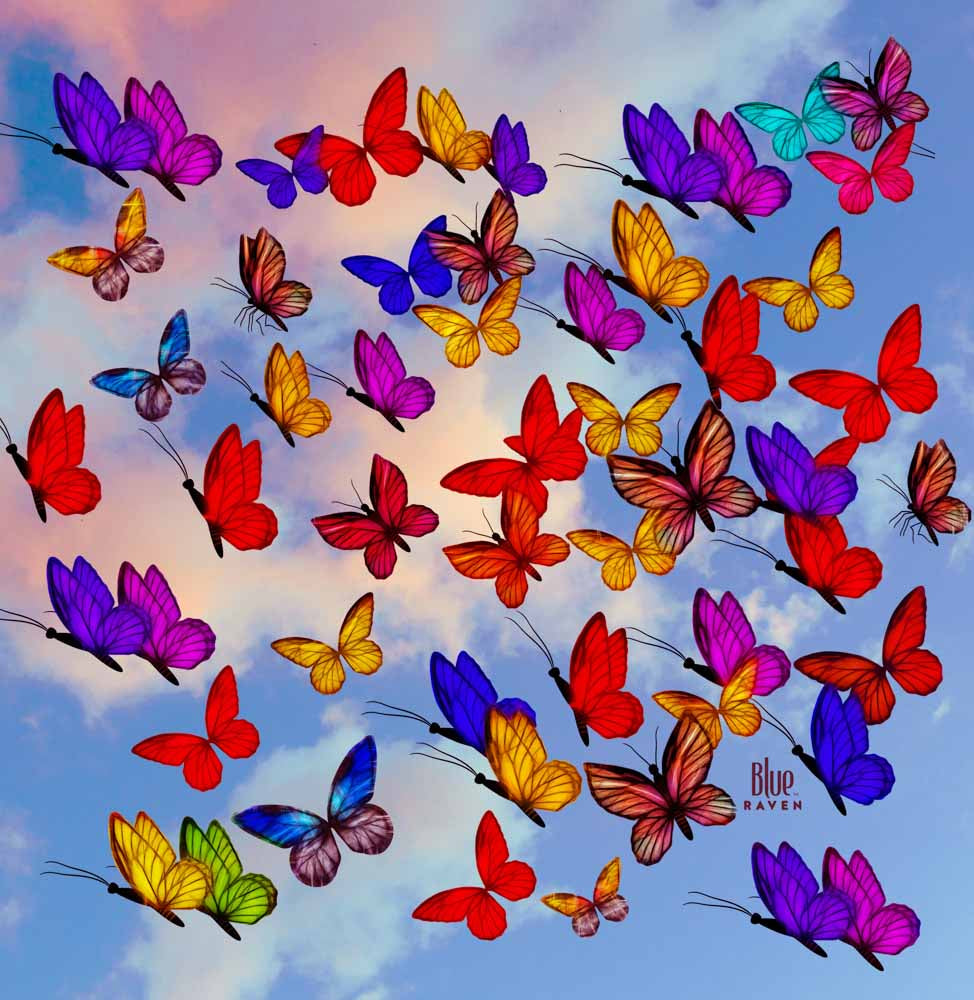 Butterflies - tote